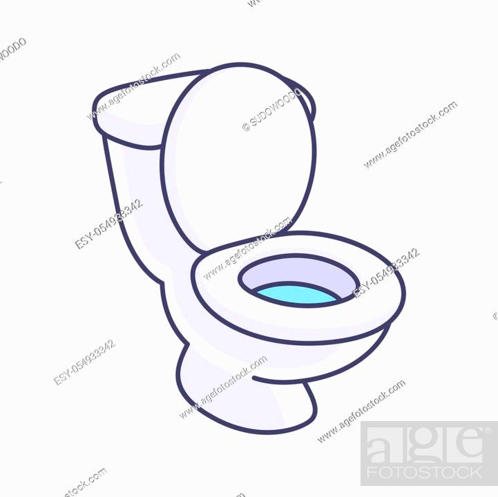 Detail Toilet Bowl Clipart Nomer 8