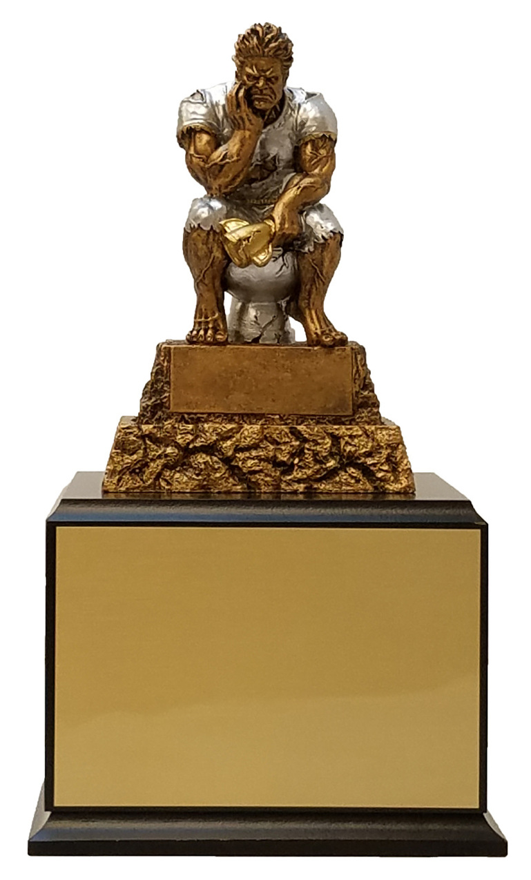 Detail Toilet Bowl Trophy Fantasy Football Nomer 30