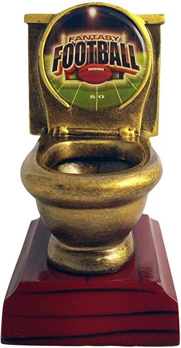 Detail Toilet Bowl Trophy Fantasy Football Nomer 5