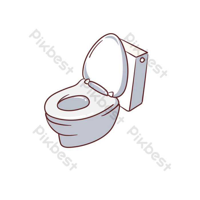 Detail Toilet Cartoon Png Nomer 35