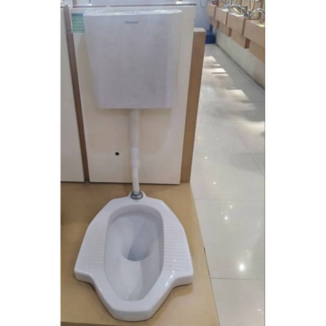 Detail Toilet Jongkok Dengan Flush Nomer 8