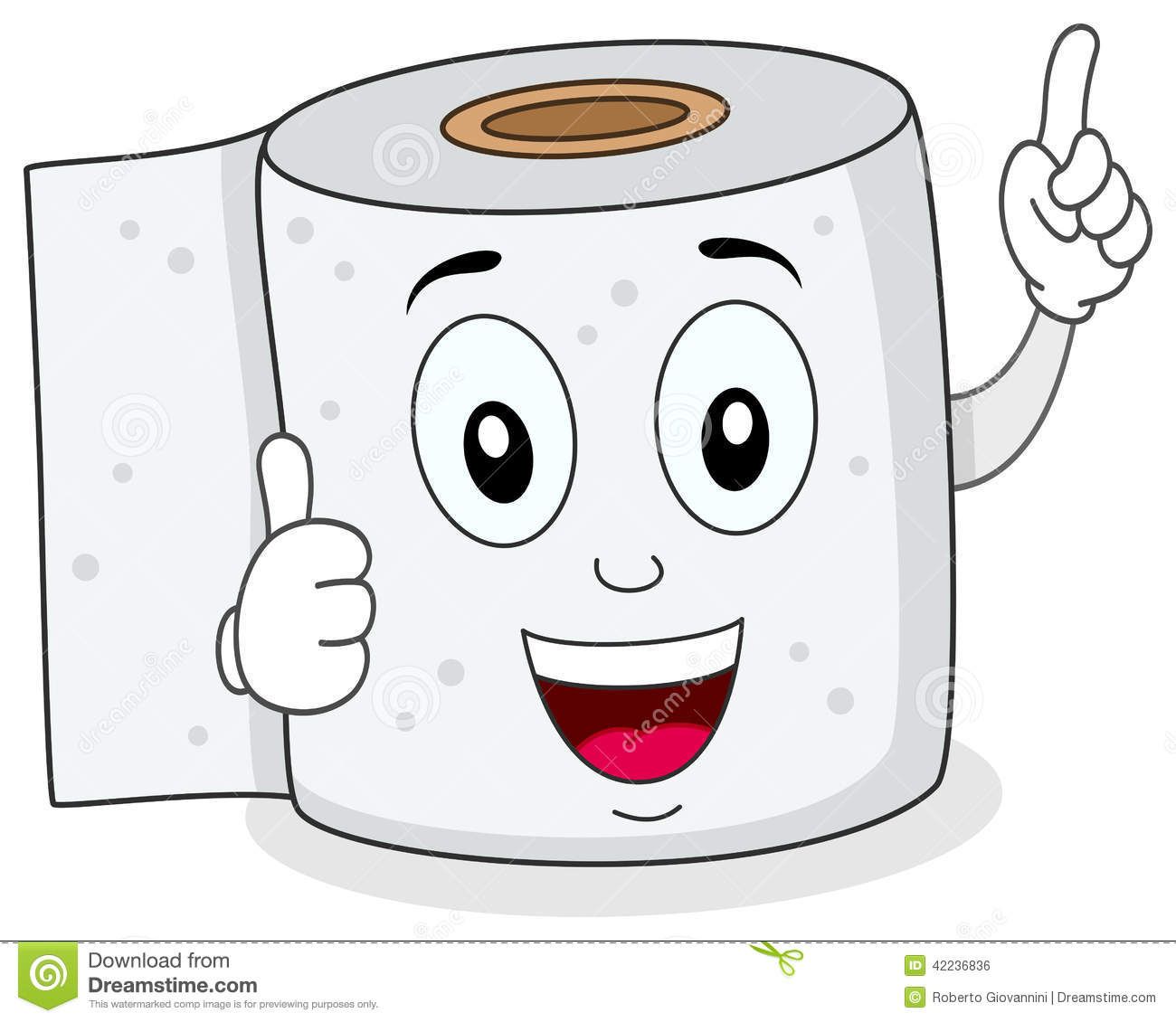 Detail Toilet Paper Images Clipart Nomer 7