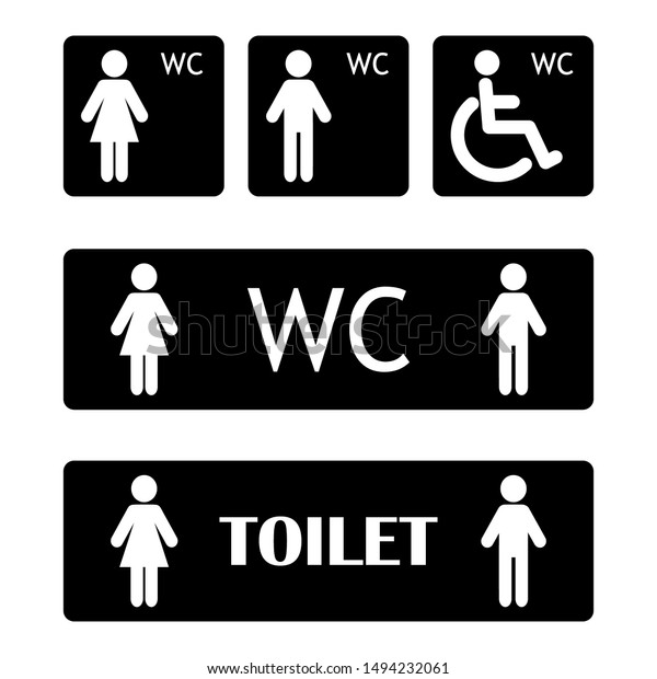 Detail Toilet Pictogram Vector Nomer 31