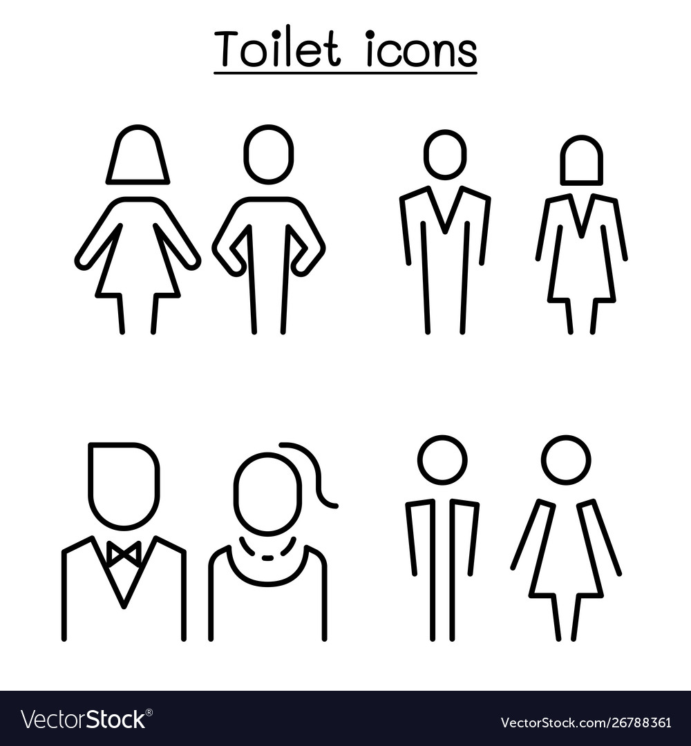 Detail Toilet Pictogram Vector Nomer 53