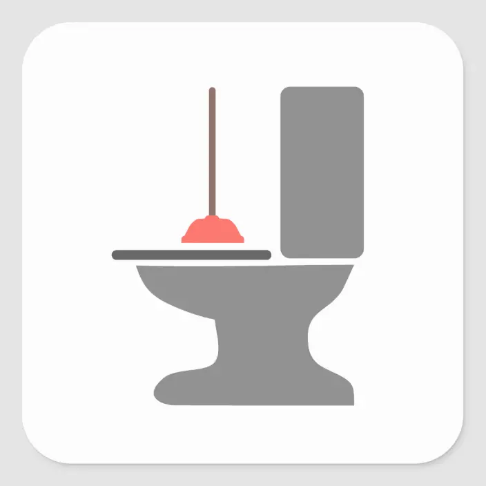 Detail Toilet Plunger Sticker Nomer 14