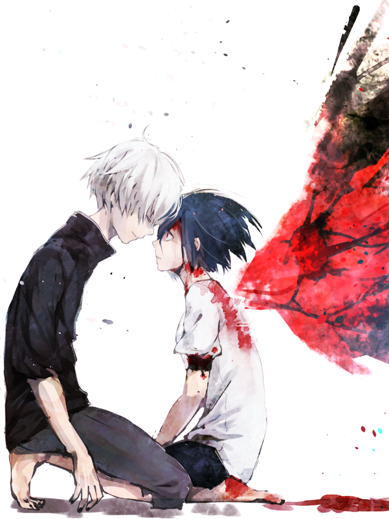 Detail Tokyo Ghoul Kaneki And Touka Nomer 41