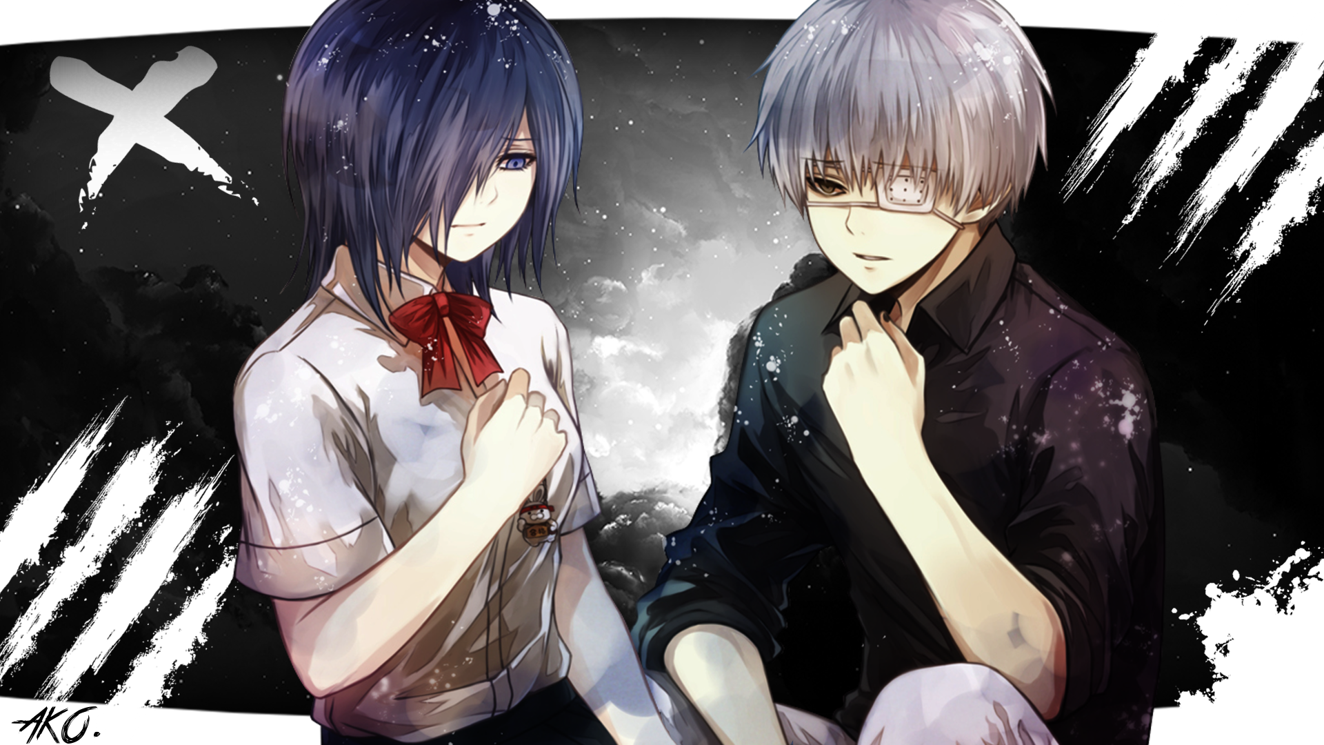 Detail Tokyo Ghoul Ken Kaneki And Touka Nomer 10