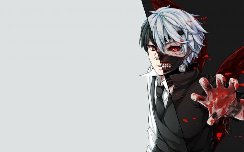 Detail Tokyo Ghoul Ken Kaneki White Hair Kagune Nomer 36