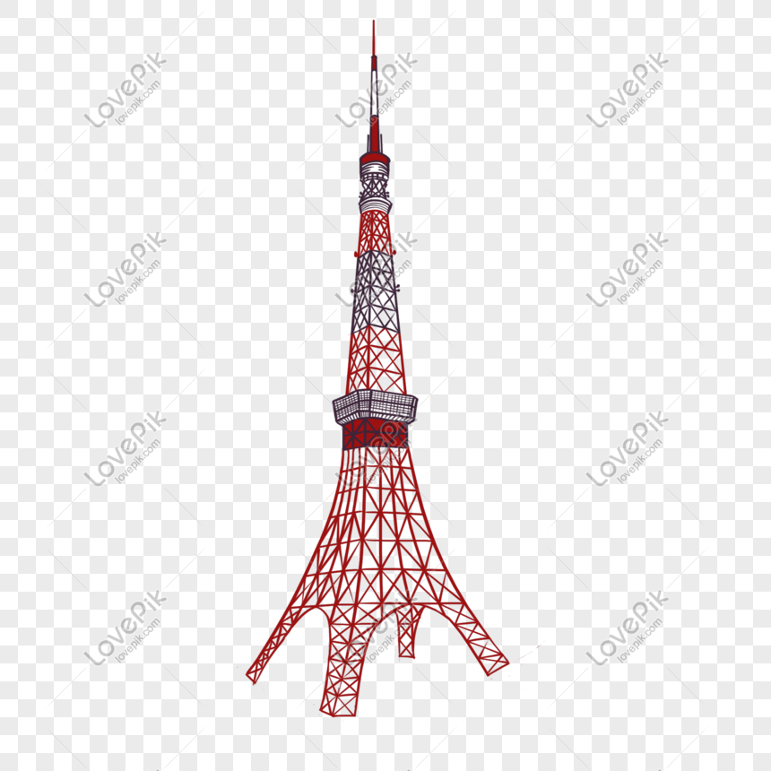 Detail Tokyo Tower Png Nomer 13