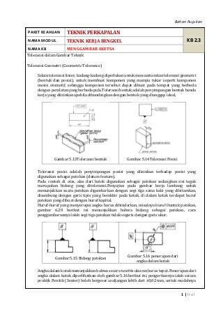 Detail Toleransi Dalam Gambar Teknik Nomer 36