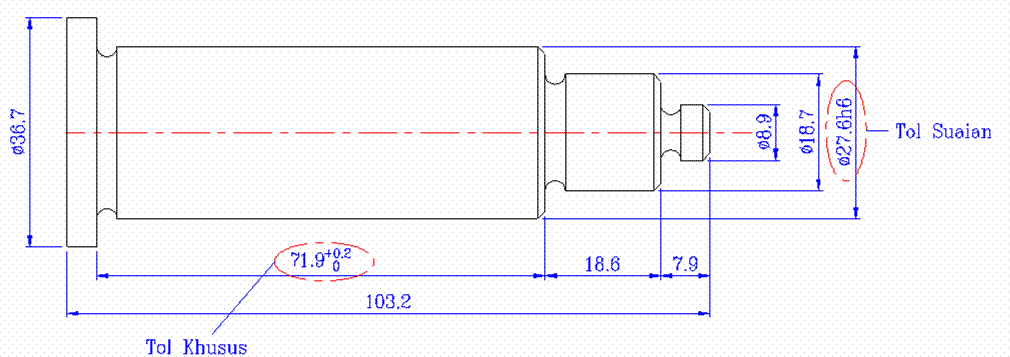 Detail Toleransi Gambar Teknik Nomer 10