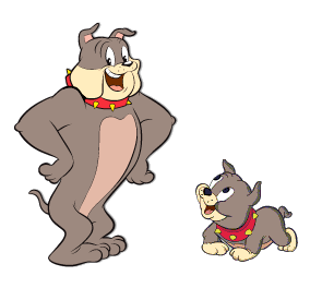 Detail Tom And Jerry Bulldog Nomer 3