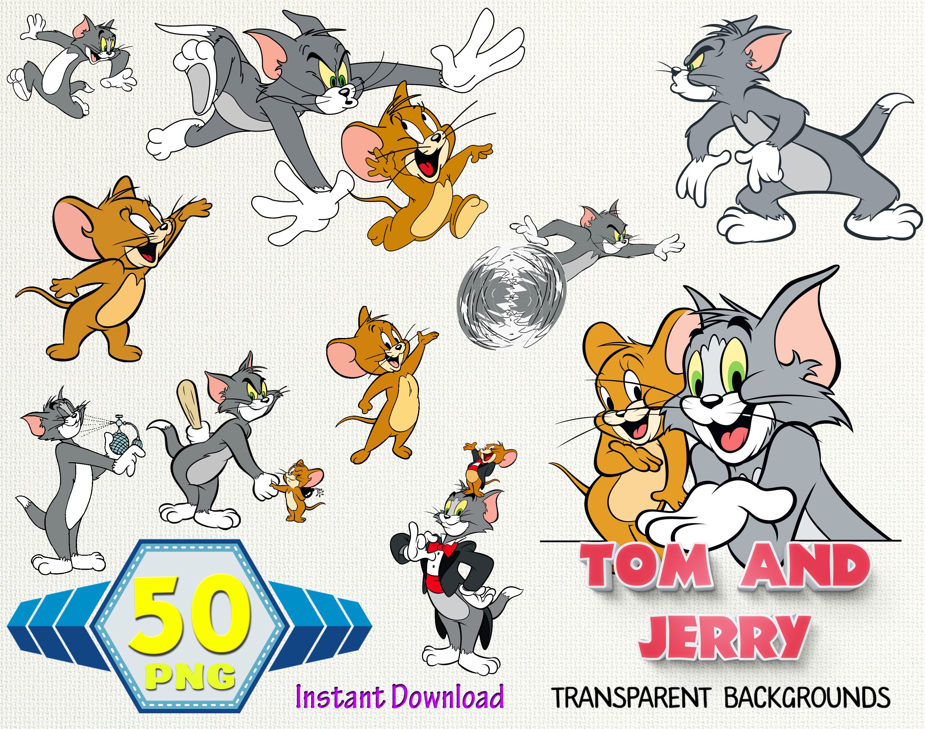 Detail Tom And Jerry Clip Art Nomer 23