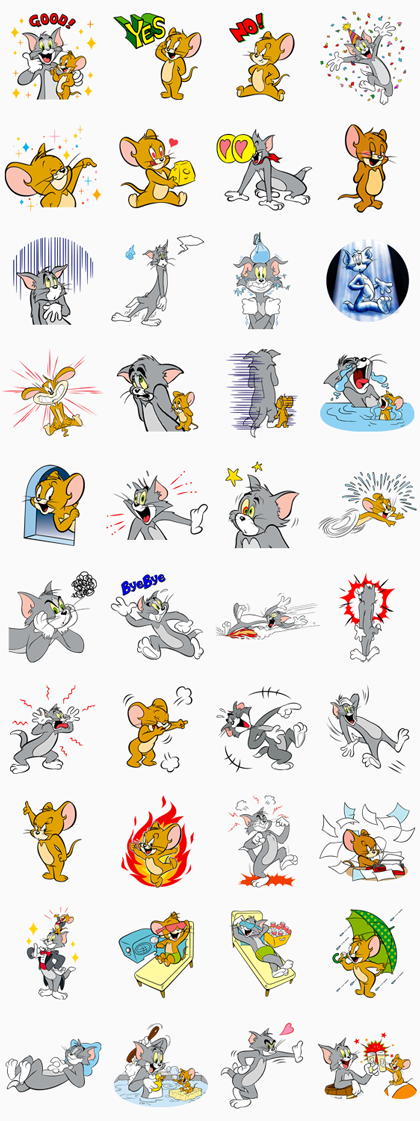 Detail Tom And Jerry Emoji Nomer 38