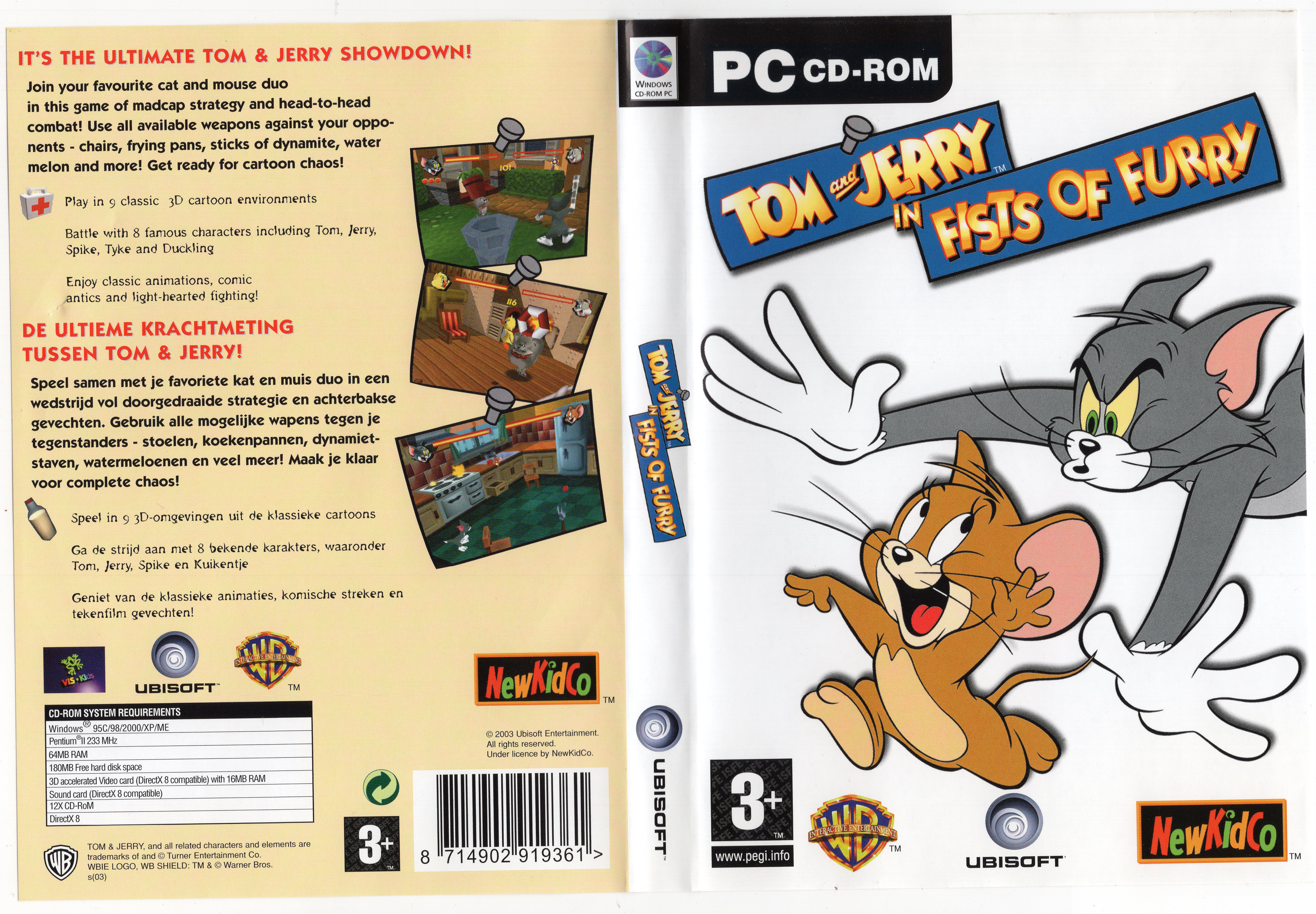 Detail Tom And Jerry Fist Of Fury Nomer 35