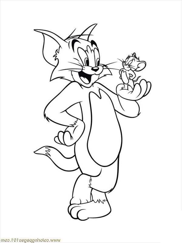 Tom And Jerry Outline - 46+ Koleksi Gambar