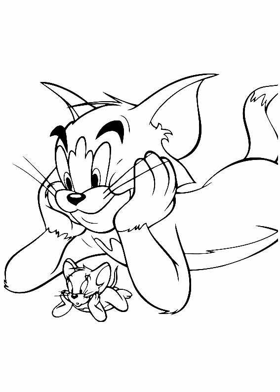 Detail Tom And Jerry Outline Nomer 40