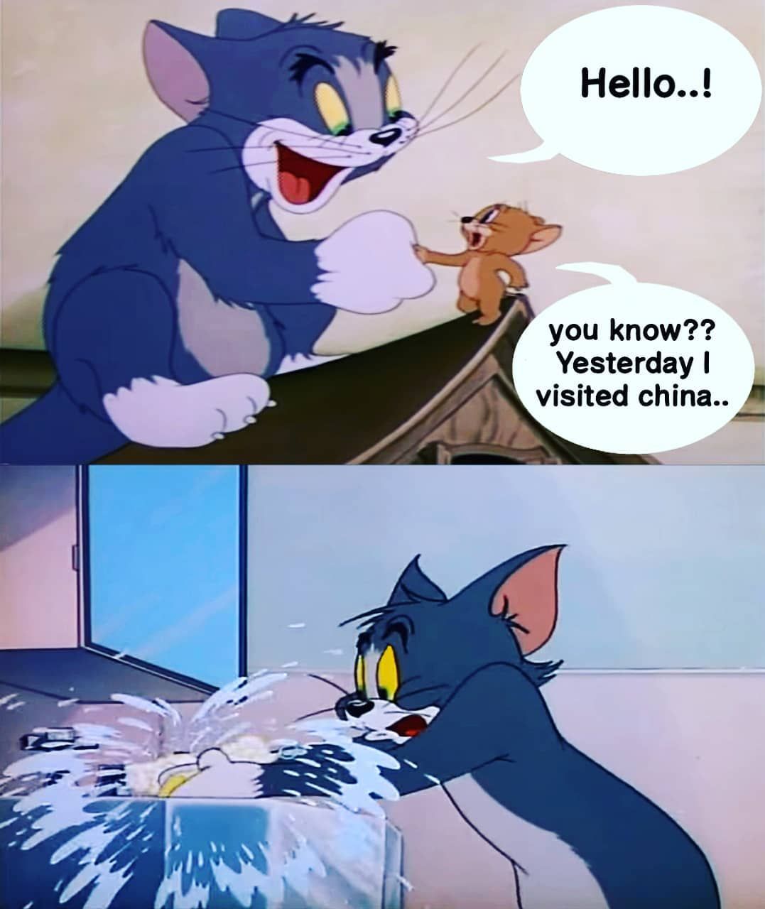 Detail Tom And Jerry Pie Meme Nomer 4