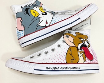 Detail Tom And Jerry Shoes Converse Nomer 15