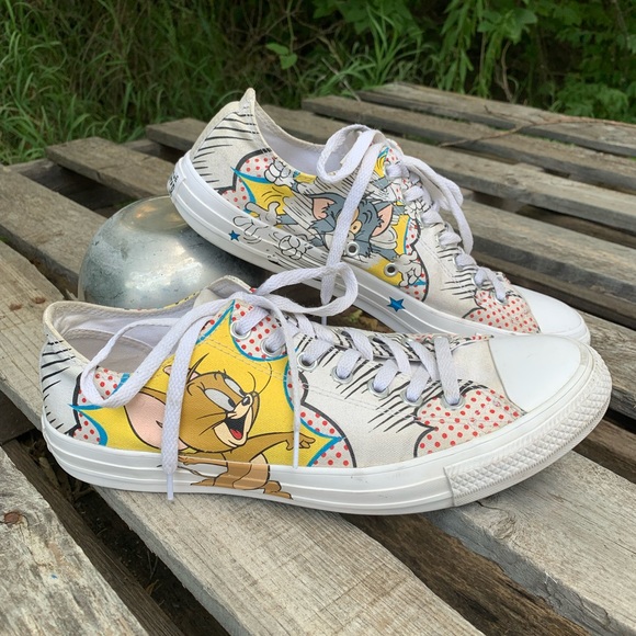 Detail Tom And Jerry Shoes Converse Nomer 43