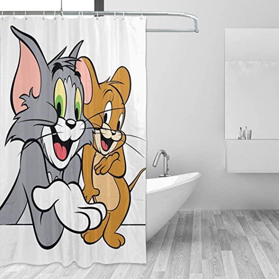 Detail Tom And Jerry Shower Curtain Nomer 4