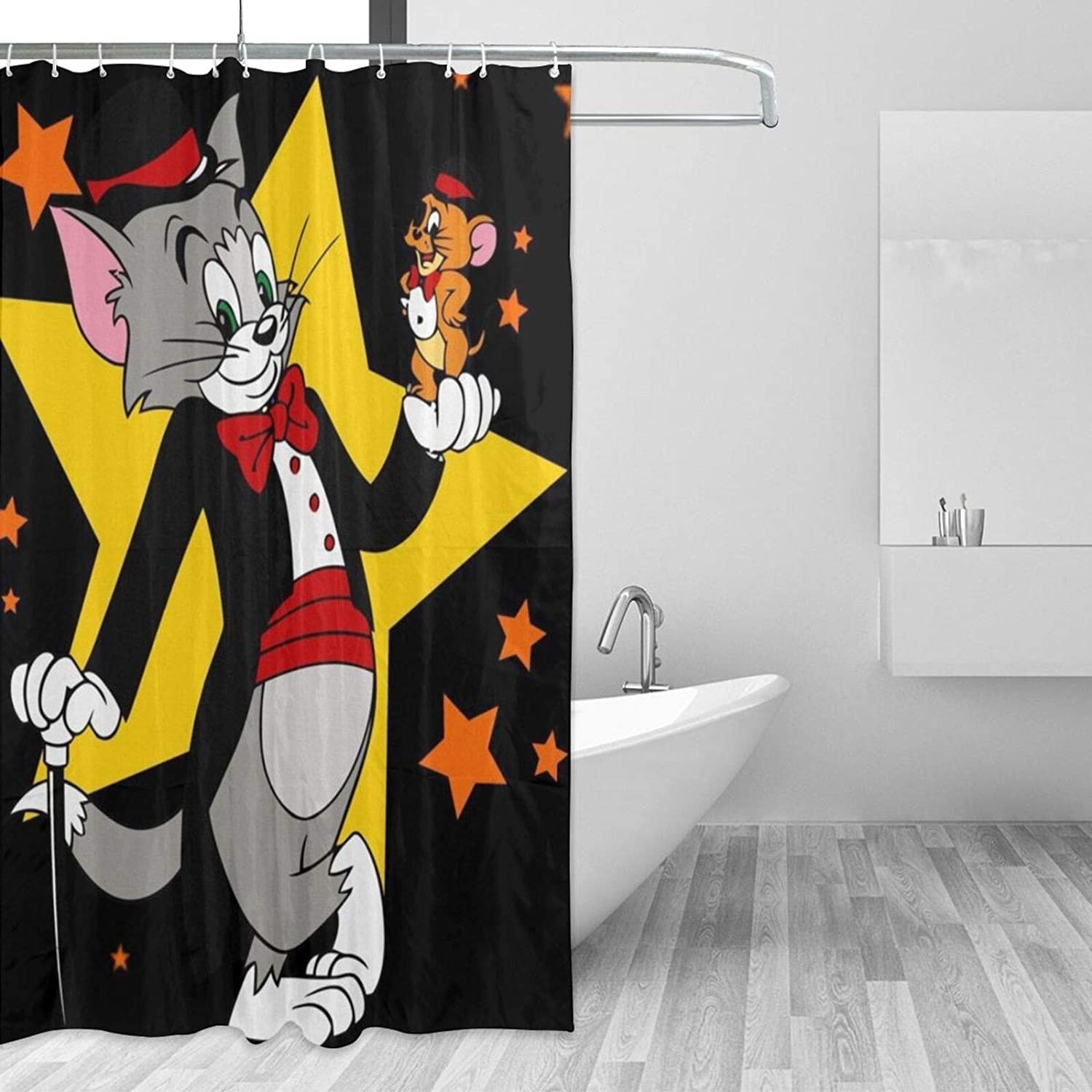 Detail Tom And Jerry Shower Curtain Nomer 43