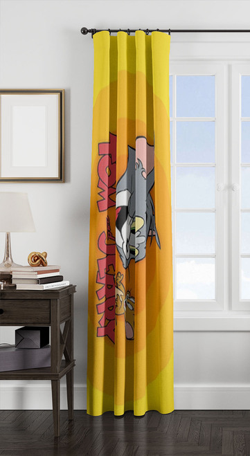 Detail Tom And Jerry Shower Curtain Nomer 44