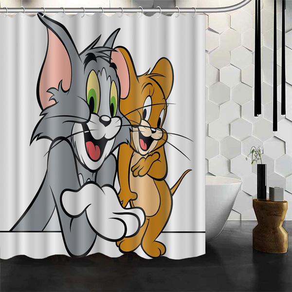 Detail Tom And Jerry Shower Curtain Nomer 6