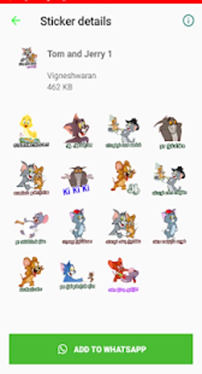 Detail Tom And Jerry Stickers Whatsapp Nomer 22
