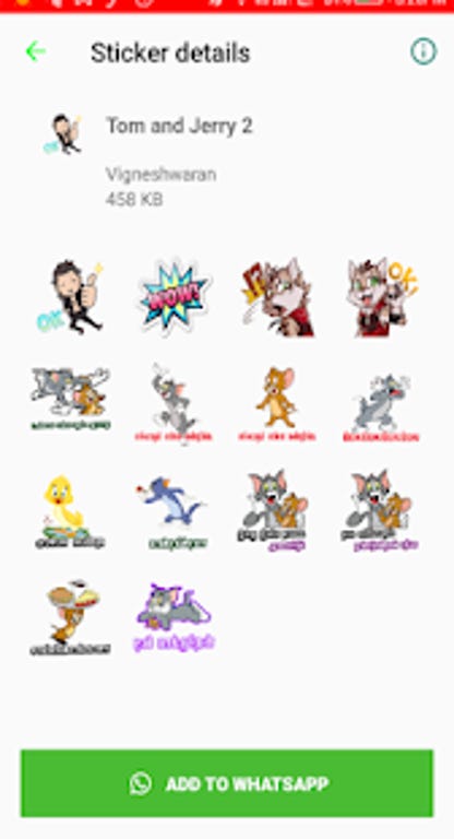 Detail Tom And Jerry Stickers Whatsapp Nomer 53