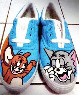 Detail Tom And Jerry Vans Shoes Nomer 4