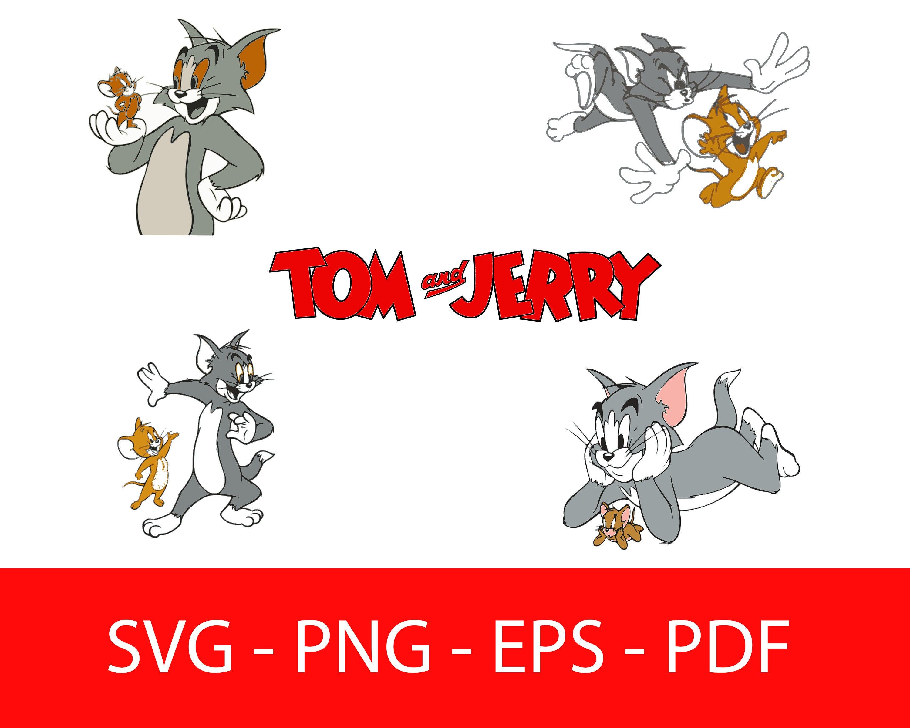 Detail Tom And Jerry Vector Nomer 35