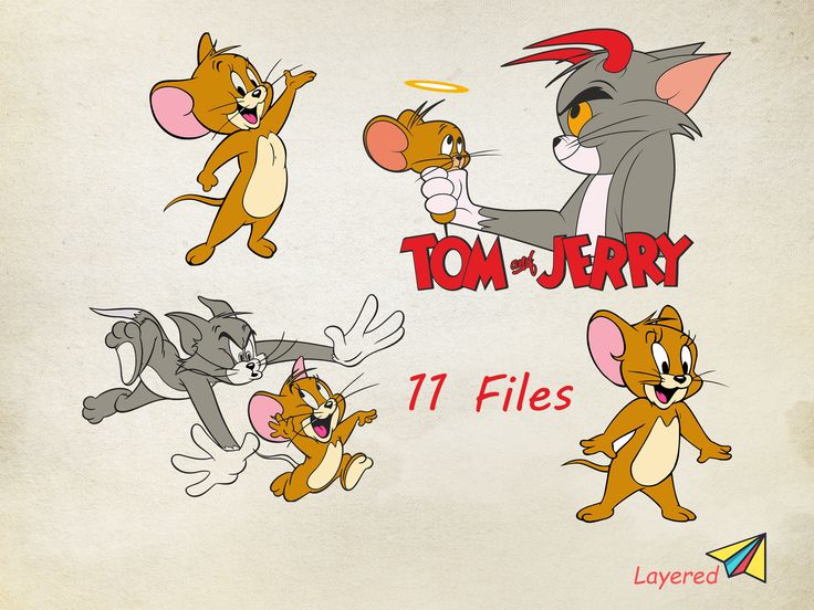 Detail Tom And Jerry Vector Nomer 49