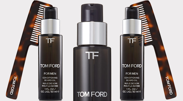 tom ford beard oil and comb