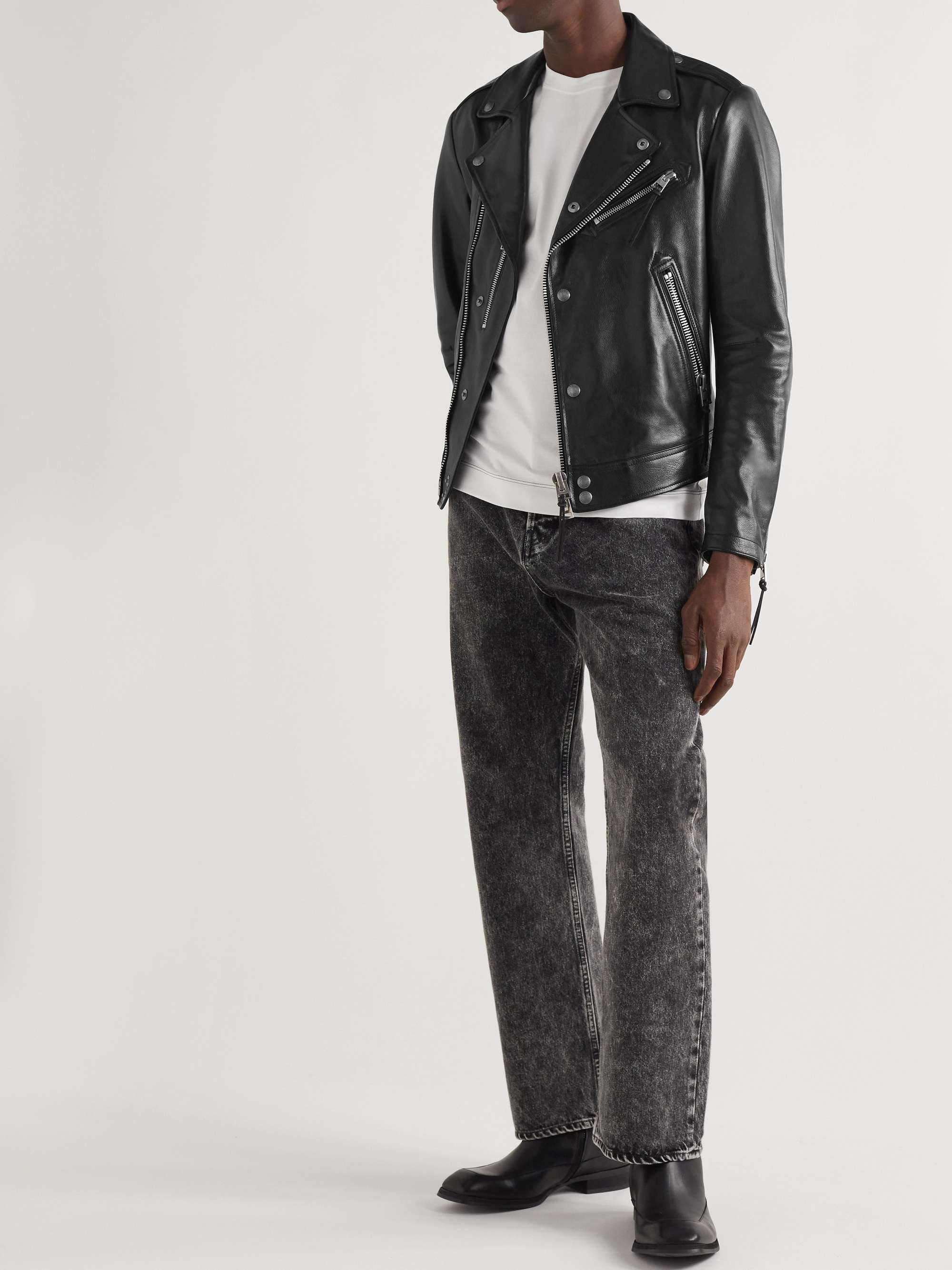 Detail Tom Ford Biker Jacket Nomer 3