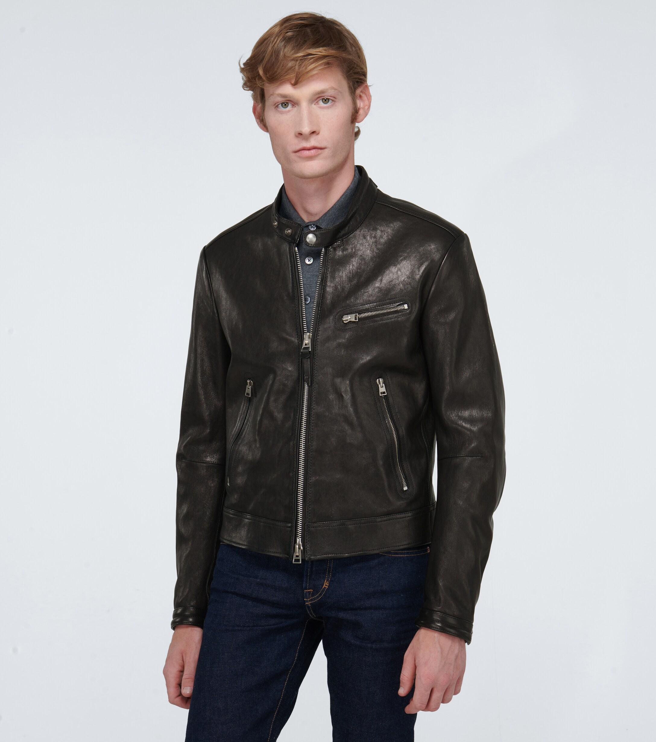 Detail Tom Ford Biker Jacket Nomer 20