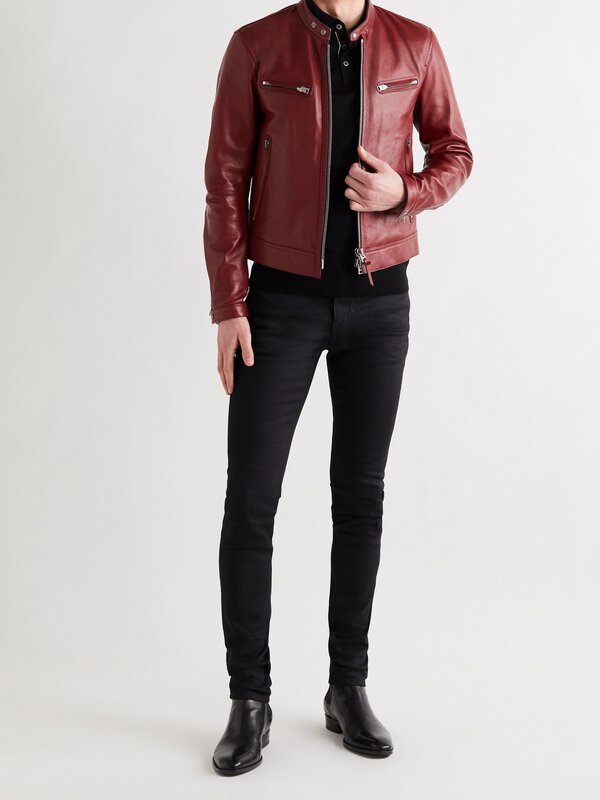 Detail Tom Ford Biker Jacket Nomer 34