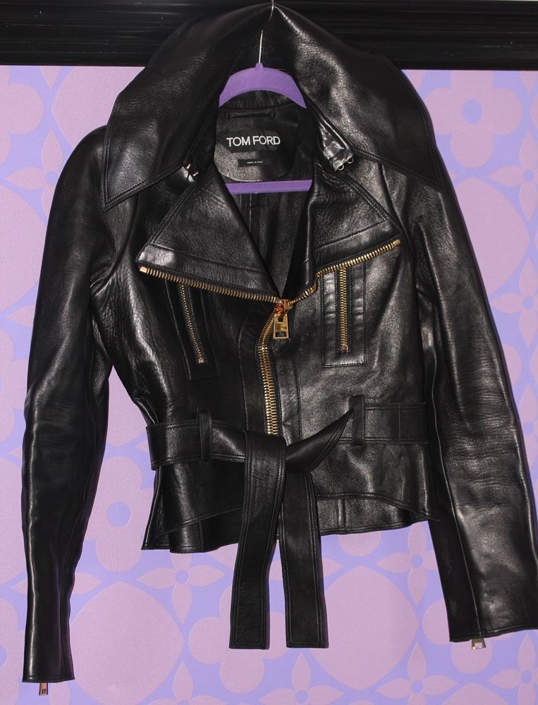 Detail Tom Ford Biker Jacket Nomer 40