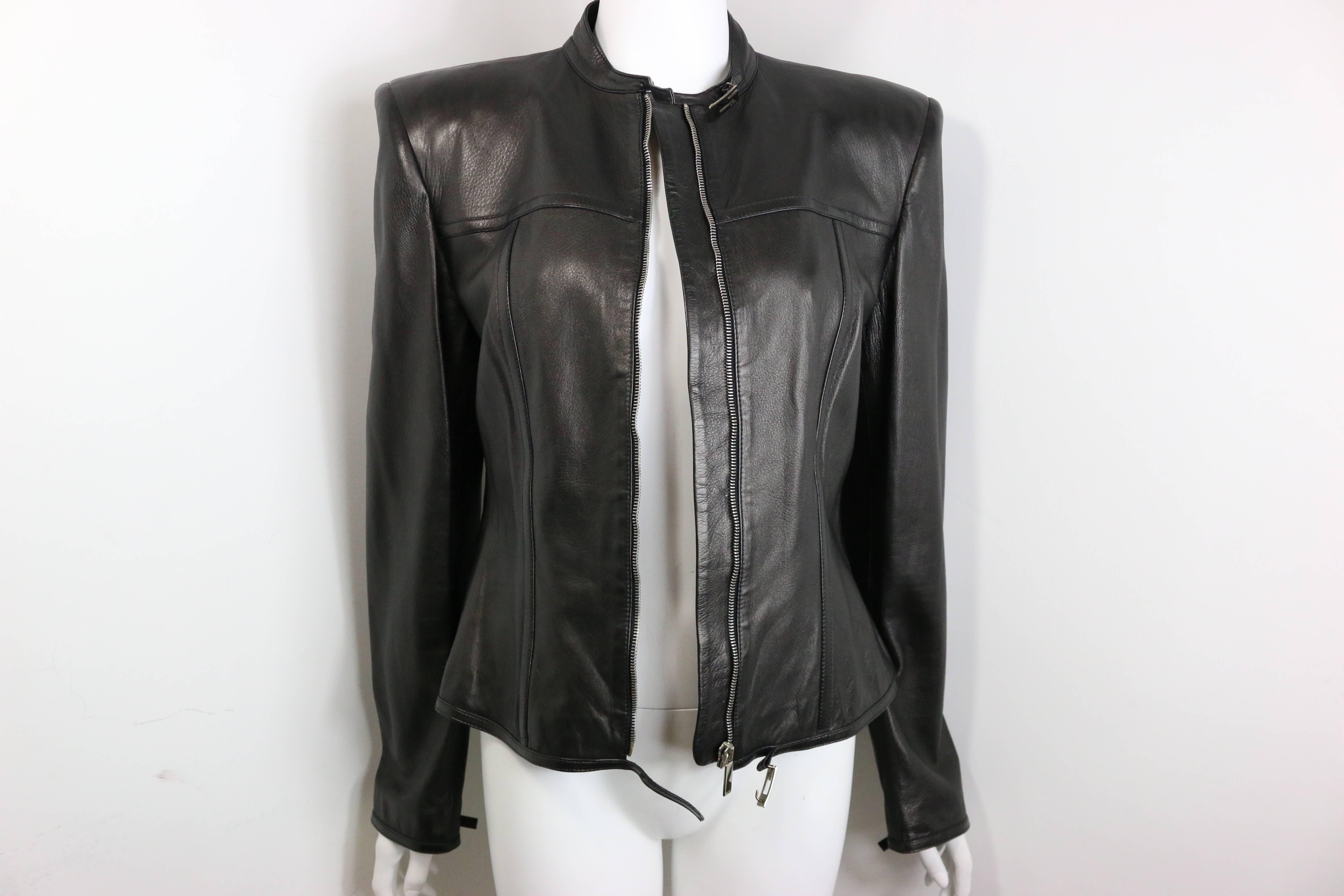 Detail Tom Ford Biker Jacket Nomer 41