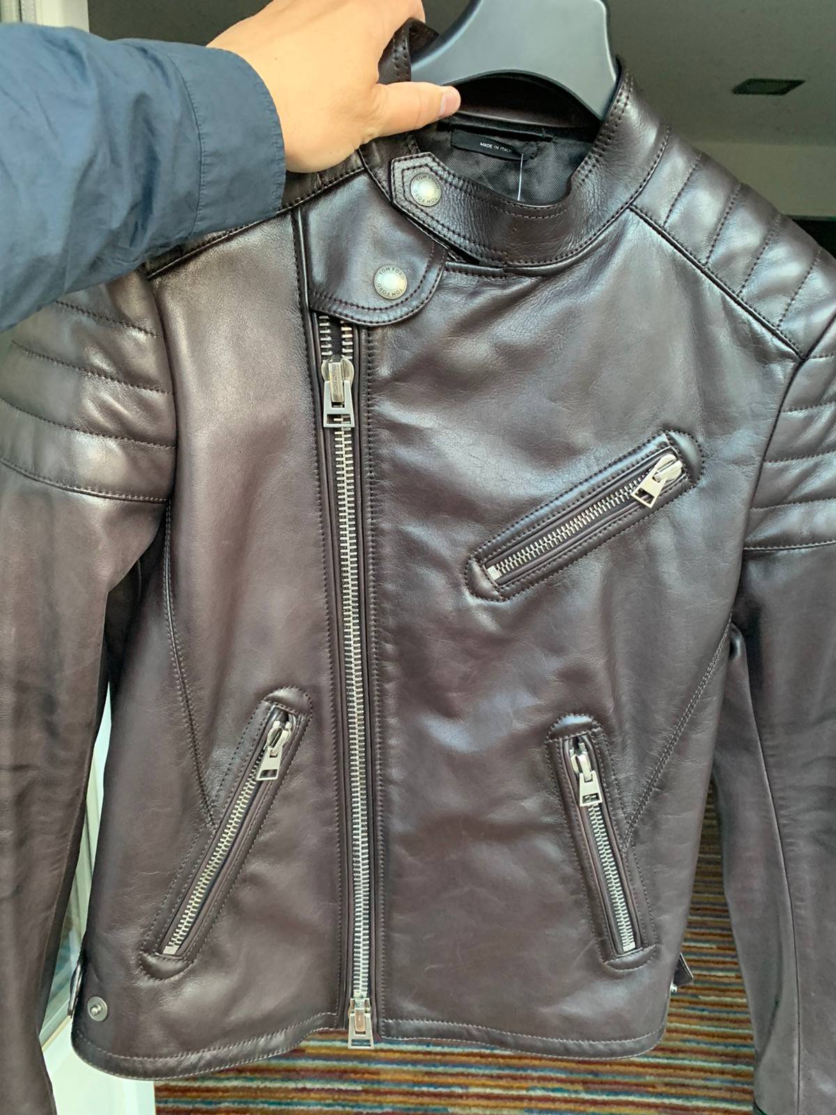 Detail Tom Ford Biker Jacket Nomer 43