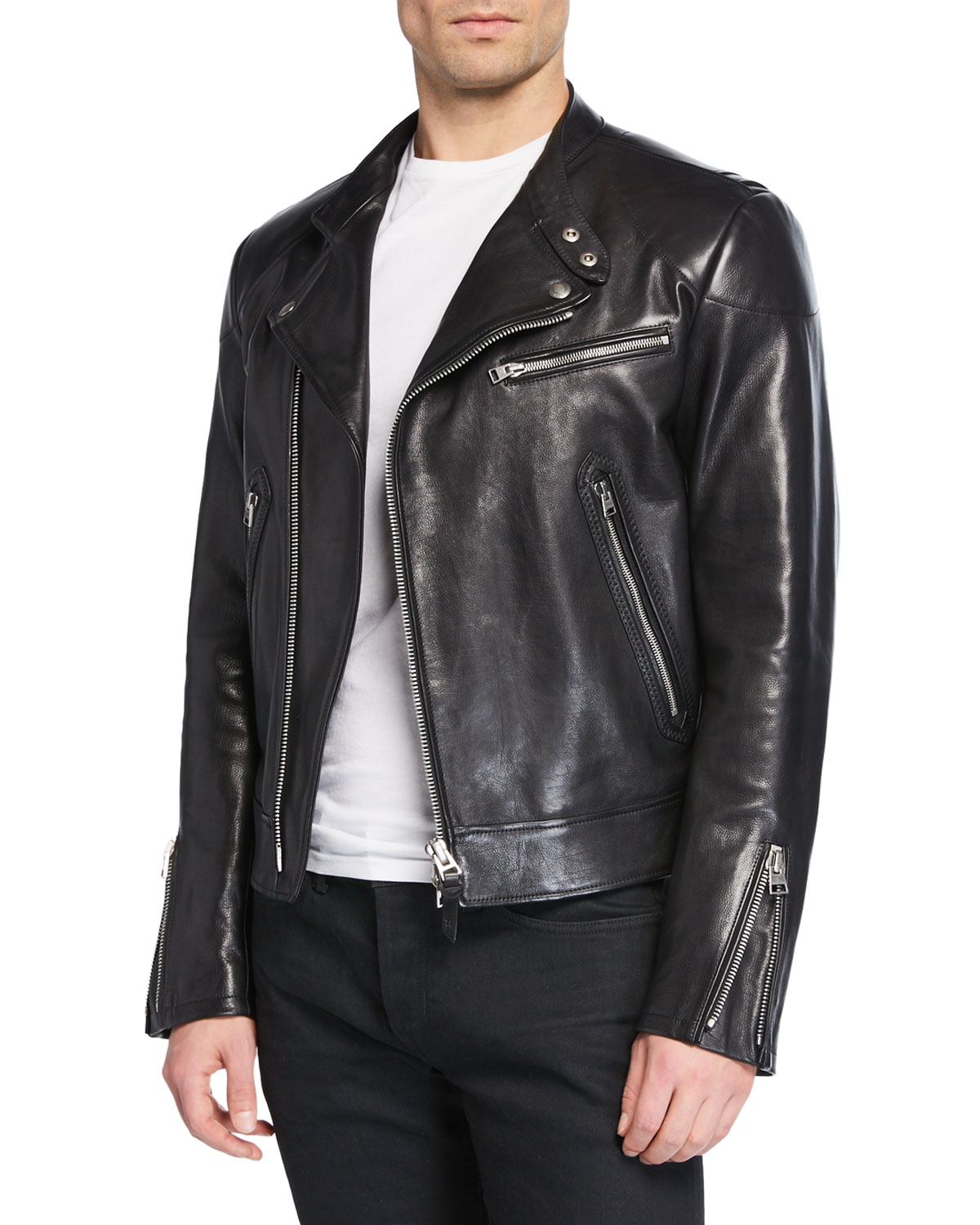 Detail Tom Ford Biker Jacket Nomer 7