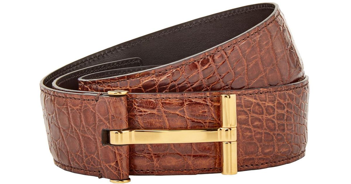 Detail Tom Ford Crocodile Belt Nomer 27