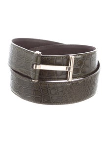 Detail Tom Ford Crocodile Belt Nomer 37