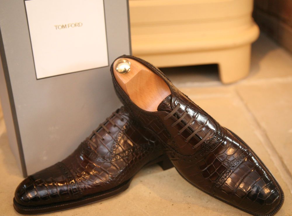 Detail Tom Ford Crocodile Shoes Nomer 2