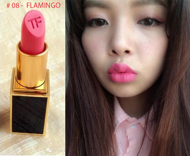 Detail Tom Ford Flamingo Lipstick Nomer 26