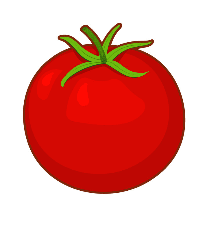 Detail Tomato Clipart Nomer 11