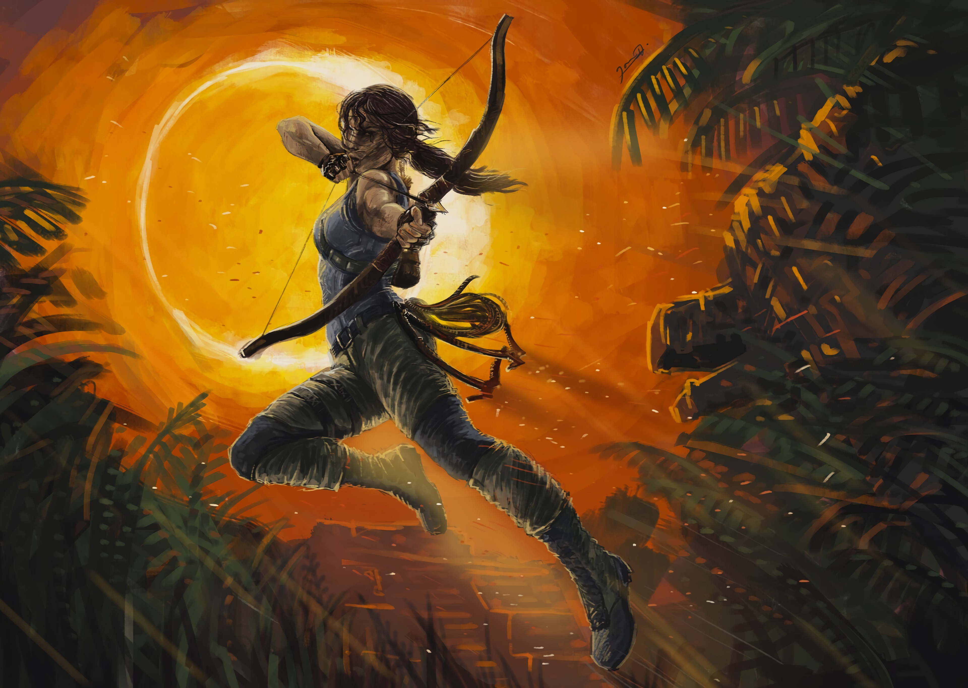 Detail Tomb Raider Wallpaper 4k Nomer 29