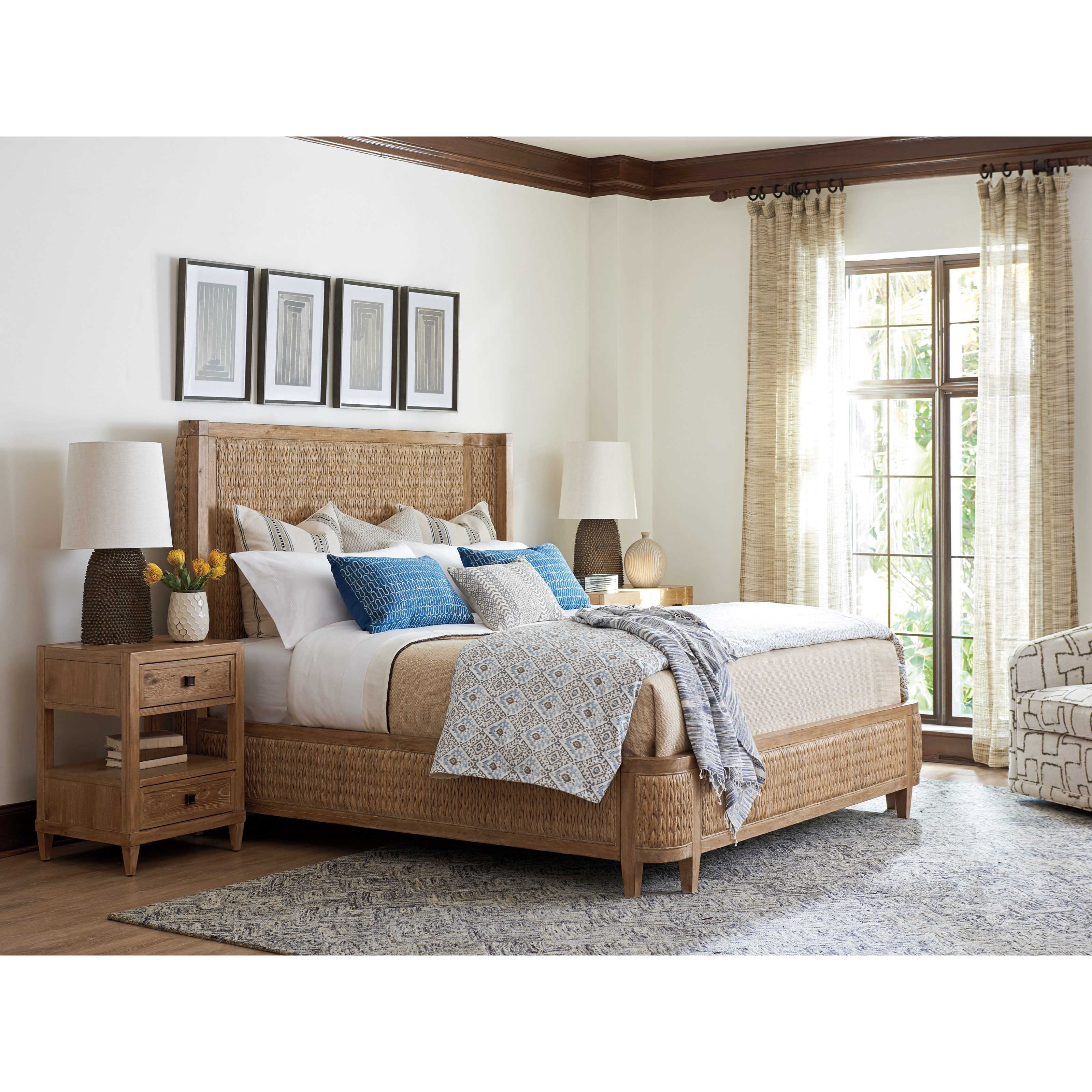 Detail Tommy Bahama Queen Bedroom Set Nomer 6