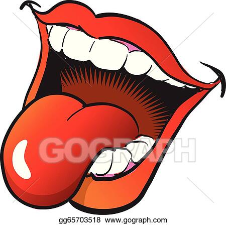 Detail Tongue Clipart Nomer 51