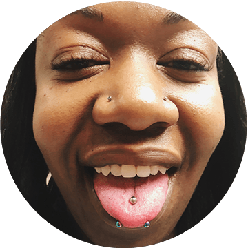 Tongue Piercing And Snake Eyes - KibrisPDR